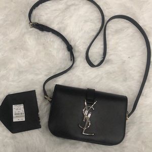 Black Ysl crossbody bag